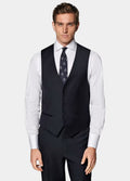 Vest Navy · Pure S110's Wool · Vitale Barberis Canonico