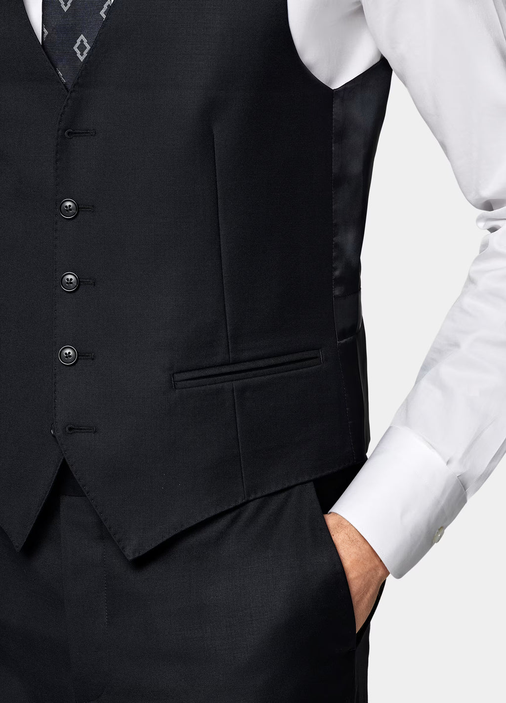 Vest Navy · Pure S110's Wool · Vitale Barberis Canonico