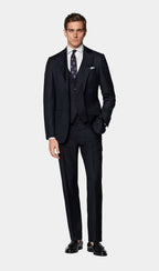 Vest Navy · Pure S110's Wool · Vitale Barberis Canonico