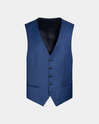Vest Mid Blue Sharkskin · Pure S110's Wool · Vitale