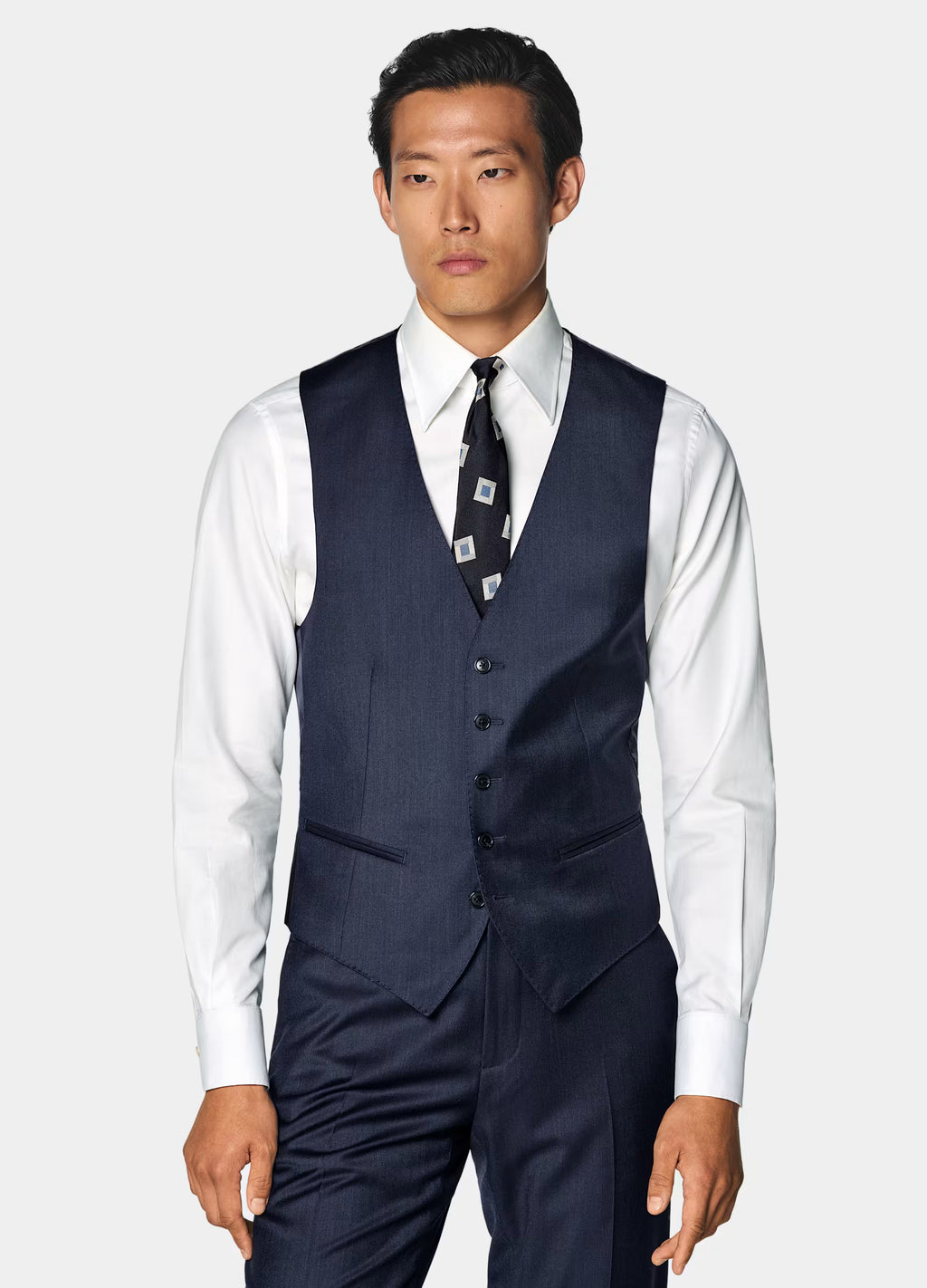 Mid Blue · Pure S110's Wool · Vitale Barberis