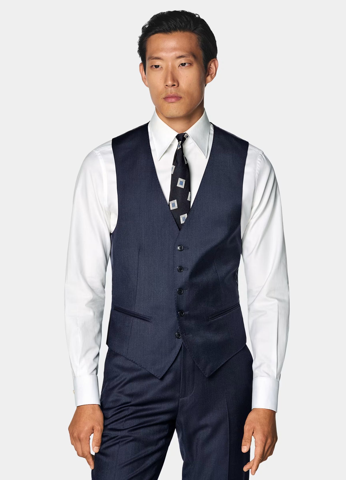 Mid Blue · Pure S110's Wool · Vitale Barberis
