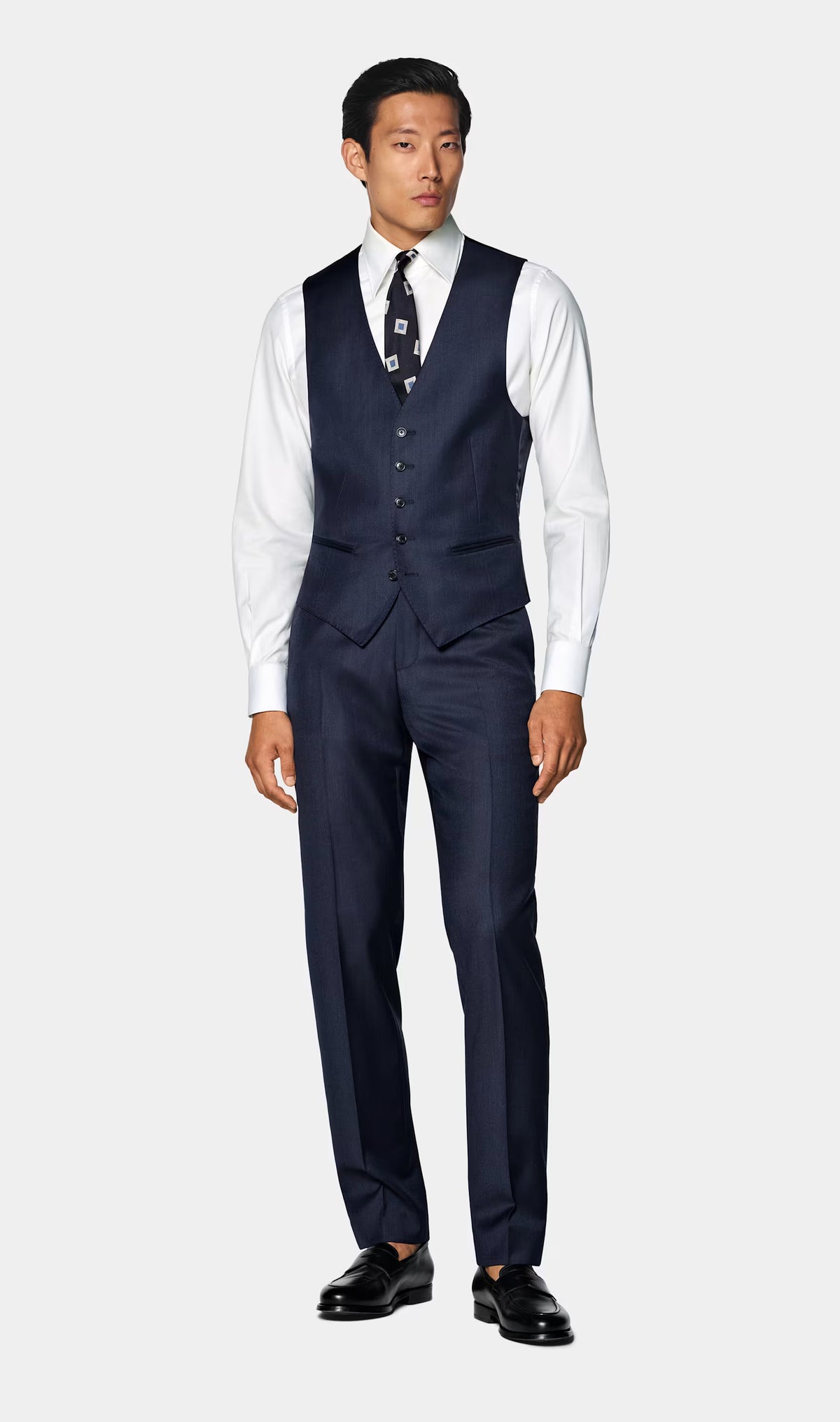 Mid Blue · Pure S110's Wool · Vitale Barberis
