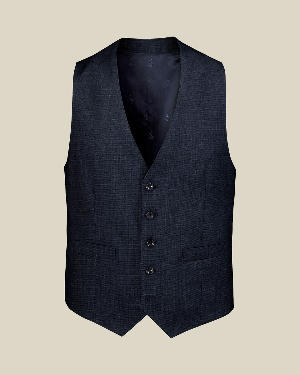Zoom  details about product:End-on-End Ultimate Performance Suit Vest - Navy