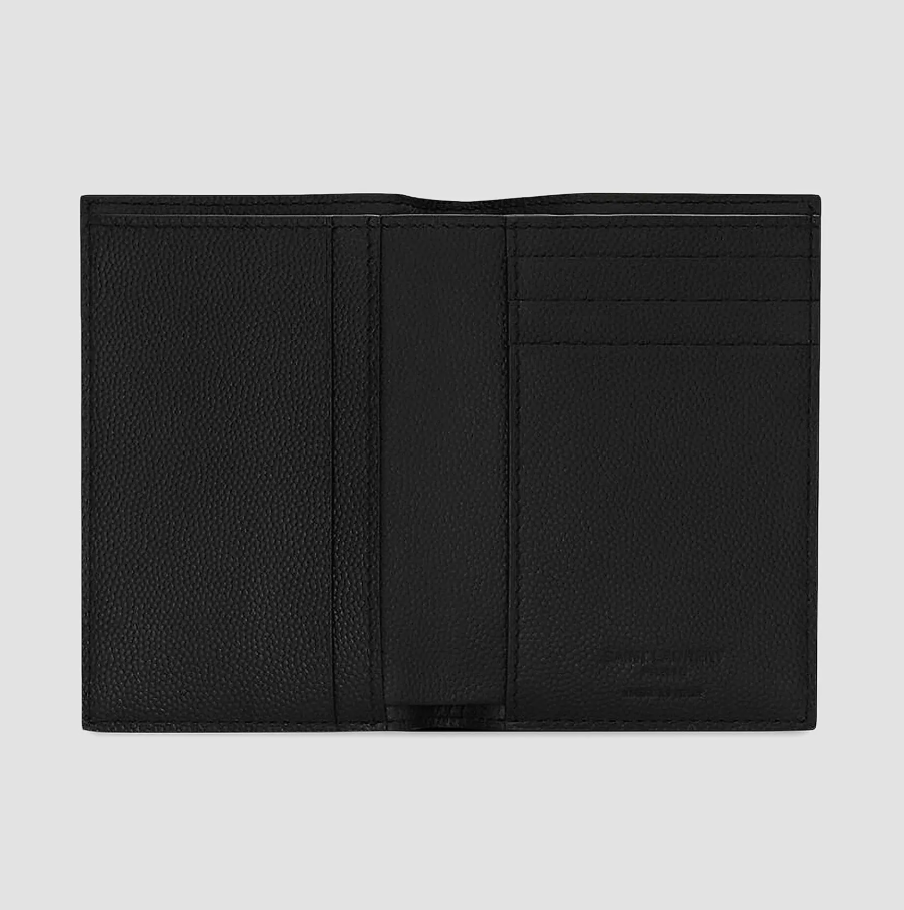 Saint Laurent  Leather Bifold Wallet